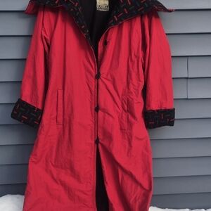 80s Nordic Fabel Brand Long Coat Made In Norway